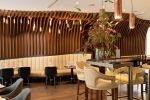 "Bespoke Suspensions Rainy Day and Smoon Birdie Light" | Lighting Design by Beau&Bien | Odette L'Auberge Urbaine in Paris