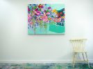 Down by the Pond’s Edge | Oil And Acrylic Painting in Paintings by Claire Desjardins. Item made of canvas