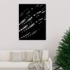 Black Interrupted 1036 | Prints by Petra Trimmel. Item composed of birch wood and canvas