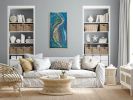 The Tethering | Mixed Media by Soulscape Fine Art + Design by Lauren Dickinson. Item composed of canvas