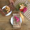 Golden Hour Napkins | Set of 4 | Linens & Bedding by ichcha. Item made of cotton compatible with boho and minimalism style