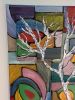 Birch | Oil And Acrylic Painting in Paintings by Marina Gershman. Item in contemporary or art deco style