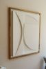 No. 122 Japandi Plaster Wall Relief - Scandinavian Decor | Wall Sculpture in Wall Hangings by Joseph A