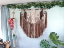 Small Macrame Wall Hanging | Wall Hangings by Desert Indulgence. Item composed of cotton compatible with boho style