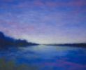 Towards the Horizon | Oil And Acrylic Painting in Paintings by Victoria Veedell. Item composed of canvas & synthetic