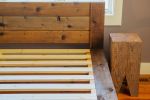King timber bed frame with headboard | Beds & Accessories by RealSimpleWood LLC