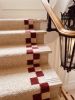 Handwoven Woolen Runner Rug | Rugs by Evergreen Carpets. Item composed of wool in boho or minimalism style