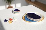 Color Sushi Set for 4 | Platter in Serveware by Pottery & Poetry. Item composed of ceramic in contemporary style