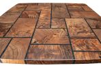 Labyrinth | Coffee Table in Tables by Cline Originals. Item composed of walnut and steel in mid century modern or contemporary style