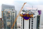 Hard Rock Atlantic City Casino | Signage by Jones Sign Company | Hard Rock Hotel Casino Atlantic City in Atlantic City. Item made of steel