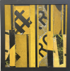 Transfigure #21 Yellow (wall hanging) | Wall Sculpture in Wall Hangings by GREG MUELLER. Item made of aluminum works with contemporary & industrial style