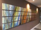 Fifteen Plus 4 Equals One | Oil And Acrylic Painting in Paintings by Michael Ireland. Item composed of synthetic