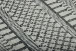 Rug & Kilim's Contemporary Dhurrie in Gray with White | Area Rug in Rugs by Rug and Kilim
