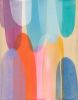 Pyjamas All Day | Oil And Acrylic Painting in Paintings by Claire Desjardins. Item made of wood & synthetic