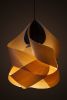 Minimalist Wood & Leather Pendant Light: Handcrafted Ceiling | Pendants by Traum - Wood Lighting. Item made of maple wood & leather compatible with minimalism and contemporary style