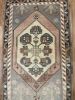 Hand-woven Turkish Rug Doormat| 1.11 x 3.2 | Small Rug in Rugs by Wool and Rug. Item made of wool works with boho & contemporary style