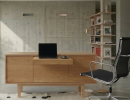 Low Profile Credenza | Storage by Atelier Jorn. Item made of maple wood works with minimalism & mid century modern style