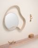 SIN Mar Wall Mirror | Decorative Objects by SIN. Item composed of stoneware and glass in minimalism or contemporary style