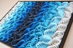 No. 16 Acoustic Diffuser Panel - Gradient Modern Abstract | Wall Sculpture in Wall Hangings by Joseph Aurelius