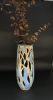 Cylindrical Cut Out Vase With Tree Motif | Floral Arrangements by Feats Of Clay. Item composed of stoneware