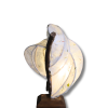 Zarreh | Lighting by Niksa Design. Item composed of wood and paper in boho or japandi style