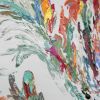 Energy Abstract Painting Triptych 40x90in Custom | Oil And Acrylic Painting in Paintings by Monika Kupiec Abstract Art. Item made of canvas with synthetic works with art deco style