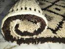 Handmade Berber Rug, Moroccan Vintage Rug | Runner Rug in Rugs by Marrakesh Decor. Item composed of wool compatible with boho and mid century modern style