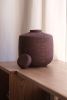 Ceramic Jar with Arabic Writing | Decorative Objects by MARIE MARTIN CERAMICS. Item made of stoneware works with minimalism & mediterranean style