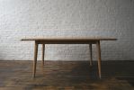 Cherry Dining Table - Unique Custom Length | Tables by Fuugs. Item composed of wood in minimalism or mid century modern style