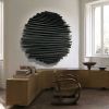 SHADOW — Noir Eclipse | SIZMARI Studio | Sculptures by Sizmari. Item composed of fiber