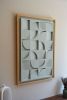 No. 121 Japandi Plaster Wall Relief - Scandinavian Decor | Wall Sculpture in Wall Hangings by Joseph A