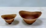 Wood-turned Open and Closed Vessels/Bowls | Decorative Bowl in Decorative Objects by Wooden Imagination. Item made of wood works with contemporary & coastal style