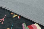 Rug & Kilim’s Suzani Kilim, Black with Vibrant Animal | Area Rug in Rugs by Rug and Kilim