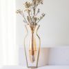 Droplet Tall Vase - Honey | Vases & Vessels by Kitbox Design. Item made of steel with glass works with minimalism & contemporary style