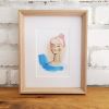 Fashion illustration | Prints by Kristine Brookshire Art. Item made of paper