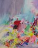 A joyful world - Original painting | Oil And Acrylic Painting in Paintings by Xiaoyang Galas. Item made of canvas works with mediterranean style