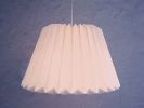 Empire Pleated lampshade - Cone, Modern lighting shade | Pendants by Studio Pleat. Item composed of paper in minimalism or contemporary style
