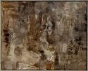 our inner universe ✦ SOLD | Mixed Media in Paintings by VISCERAL HOME STUDIO. Item composed of wood & canvas compatible with boho and contemporary style
