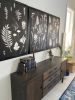 Set of 3 Huge Botanicals 24x36 inches | Prints by Erik Linton. Item made of paper