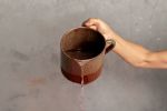 Handmade Brown-Terracotta Natla | Mug in Drinkware by ShellyClayspot. Item made of stoneware