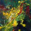 Tu m'enerves! | Oil And Acrylic Painting in Paintings by Checa Art. Item made of canvas