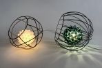 Glass Orbs Duo Table Lamp | Lamps by Claudine Gevry Studio | Umbra & Lux in Vancouver. Item made of copper