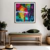 Abstract Art Print from Original Painting by Sarina Diakos | Prints by Sarina Diakos Art. Item composed of canvas & paper compatible with contemporary and eclectic & maximalism style