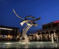 Take-Off | Public Sculptures by Innovative Sculpture Design | Park Village in Southlake. Item composed of steel