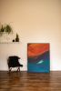 The Nautilus | Oil And Acrylic Painting in Paintings by Carrington Moore. Item made of canvas with synthetic