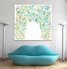 'TRiXiE' original abstract painting by Linnea Heide | Oil And Acrylic Painting in Paintings by Linnea Heide contemporary fine art. Item made of canvas with synthetic