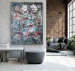 Summer Etude | 36x47 | Large Abstract Wall Art | Oil And Acrylic Painting in Paintings by Jacob von Sternberg Large Abstracts. Item composed of canvas and synthetic
