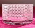 Nesting Basket Weave Bowls | Dinnerware by Carrie Gustafson. Item composed of glass