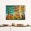 In the Quiet Autumn — Original Acrylic Painting | Oil And Acrylic Painting in Paintings by DaggArt. Item made of canvas compatible with traditional style