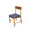 Mosir Dining Chairs | Chairs by Blak Haus Furniture. Item made of walnut & cotton